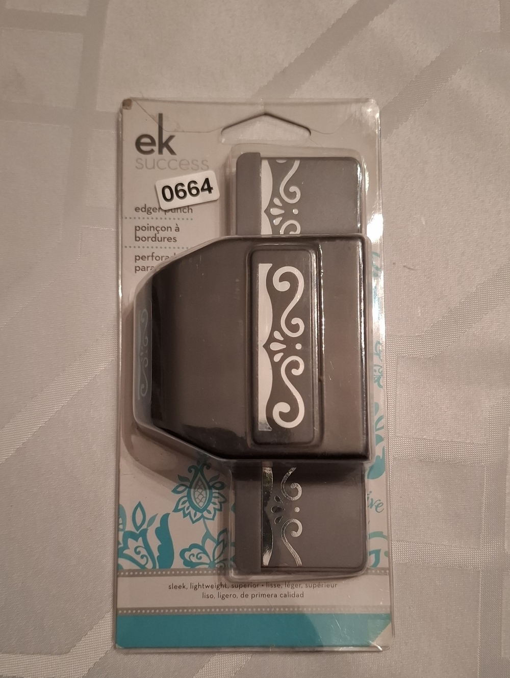 Gray Decorative Edge Punch